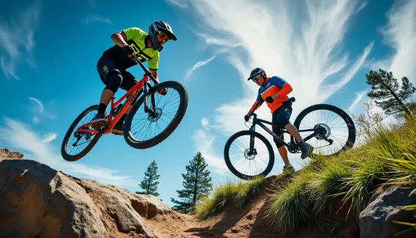 GT vs Marin : forte performance en VTT