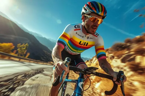 Attention cyclistes : le maillot arc-en-ciel interdit à la vente ? Voici pourquoi...