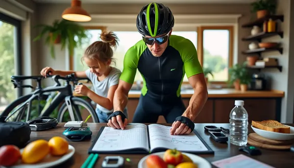Optimiser son carnet d'entraînement cyclisme pour jongler entre vie de famille et performances sportives