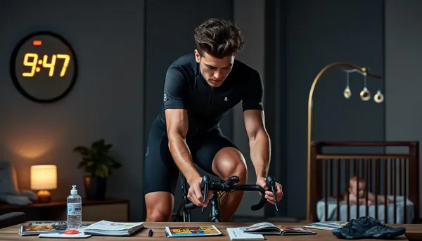 Optimiser son entraînement en cyclisme : astuces pour les jeunes papas entre deux nuits blanches